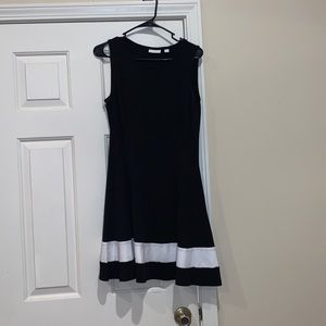 Color block sleeveless dress